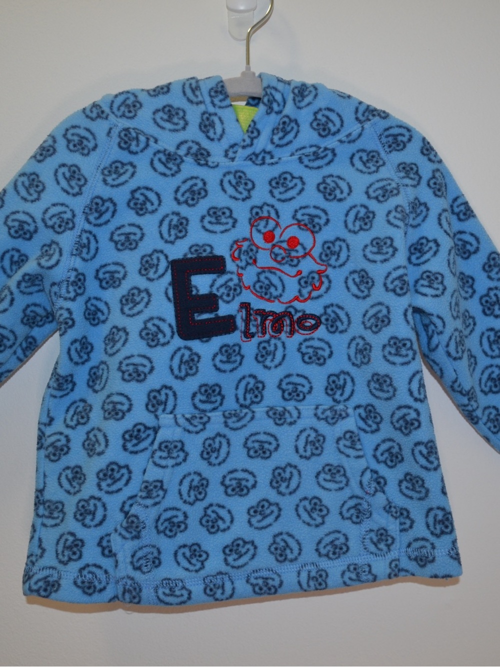 Elmo Blue Fleece Hooded Pullover for Kids (2009)
